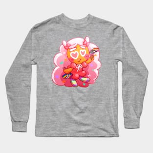 Cotton candy cookie supports you! Long Sleeve T-Shirt